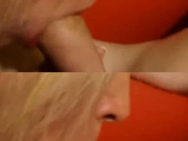 Amateur Homemade Handjob Leads to Facial for Blonde Girl