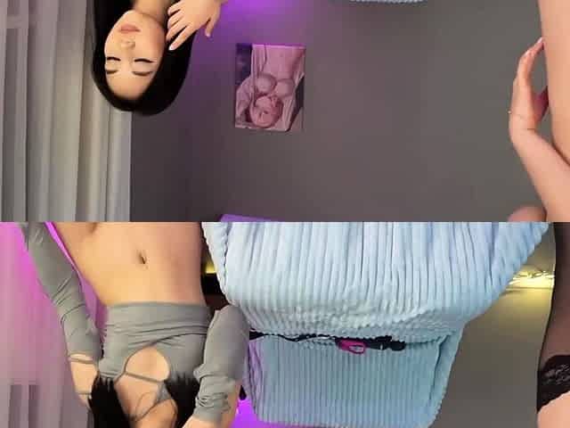 Lovely Japanese teen lesbians in pussy licking action