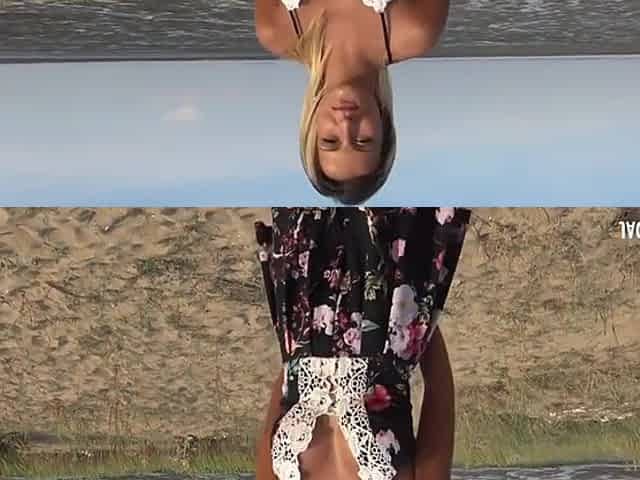Slim, blonde darling, Lilou is a sweet, French fuck doll who is always very horny