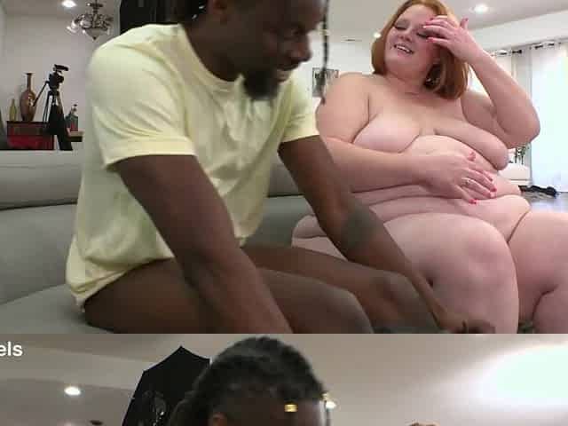 BBC Lust Fatty Julie Ginger Booty Screwed And Cum Filled JM1255