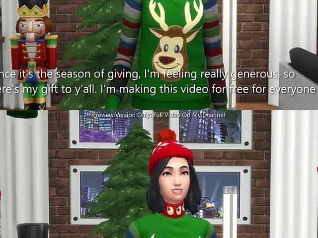 Nasty Girlfriend Gets A Snatch Full Of Cum As Her Present - sims 4 - CG Manga
