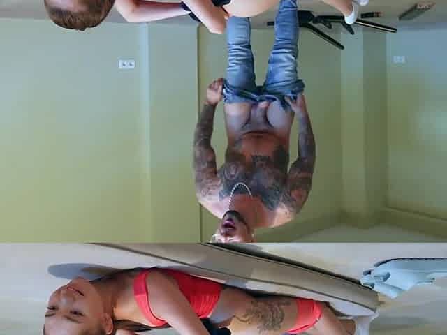 Stud Screws His Small Oriental Girlfriend Hard and Cums in the Throat of a Sexy Blo...