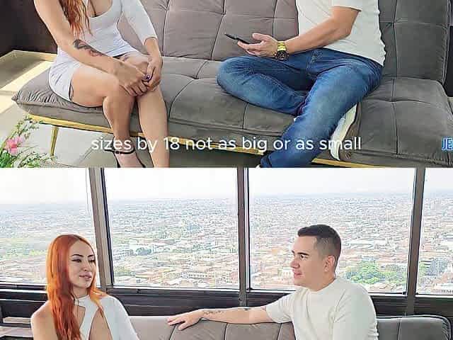 INTERVIEW WITH LATIN BABE MODEL GOES WRONG AND ENDS UP SCREWED VERY HARD AND FULL OF JIZZ-ANDREA CASTRO