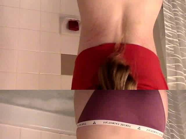 Busty amateur teen girl toying her pussy on webcam