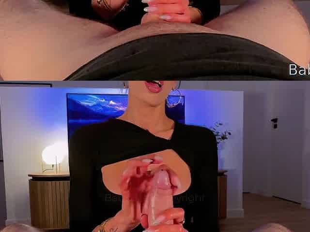 POV Fleshly Tugjob: I Jack off u until u explode with a giant ejaculation - BabyBeer