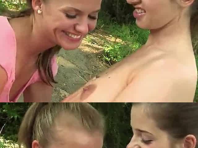 When the tranquility of the outdoors prevails, a lesbo may consider engaging in ass-licking.