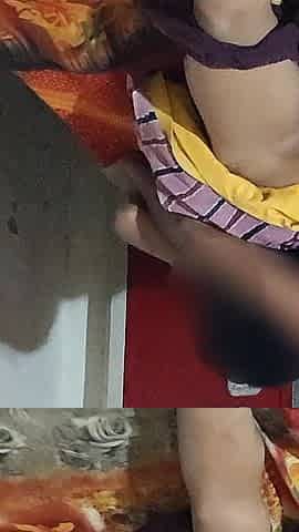 Desi Village Bhabhi First Time Inside Big Black Cock in Her Pussy