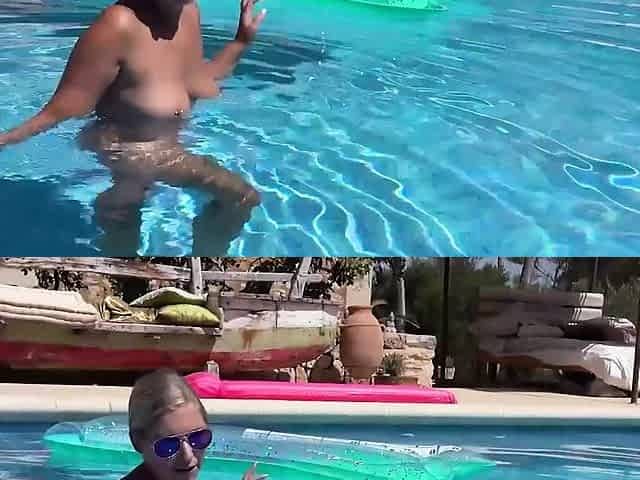 German blonde tourist fucked on vacation in Mallorca