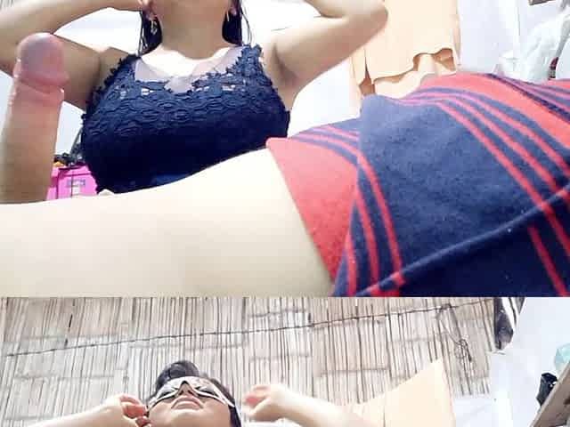 Very Special Ball Blowjob! I Was Unfaithful to My Boyfriend and I Gave Him a Blowjob with Saliva and Deep Throat