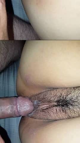 Curvy Marie Creampie and Post Orgasm Tease