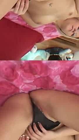 Britney Jay Loves to Massage Clit and Dildo Fuck Wet Pussy
