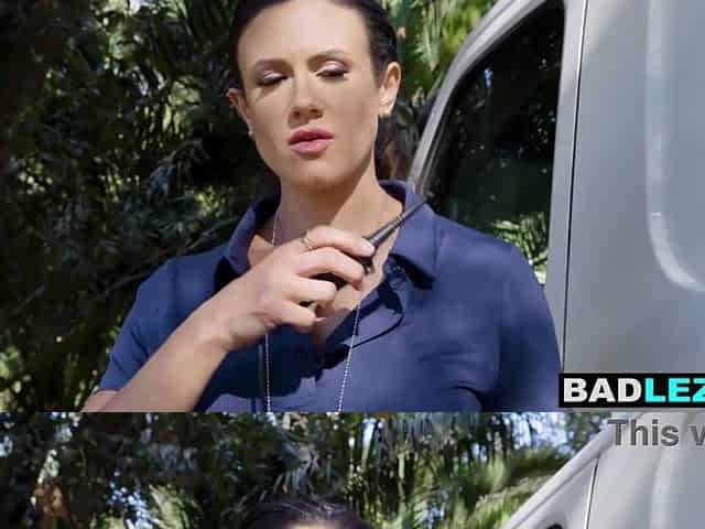 Large titties lesbo mother I'd like to fuck cop bangs an Oriental large booty inmate with a ding-dong