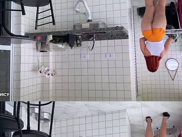 I hired this maid... and ended up fucking her massive butt.