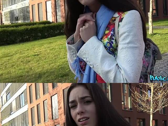 Public Agent - Public Humping With A Lost Russian 1 - Arwen Gold