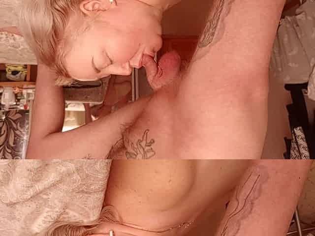 Fucking My Girlfriend Deep in Her Mouth to Fill It with Hot Cum