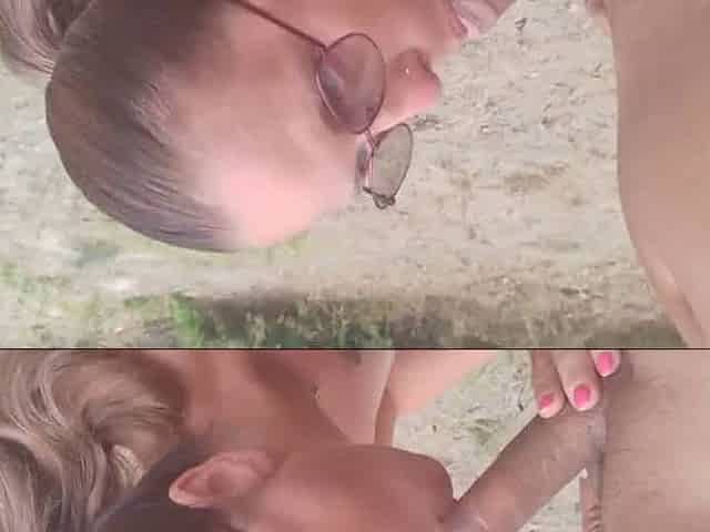 dogging exterieur d une mature libertine