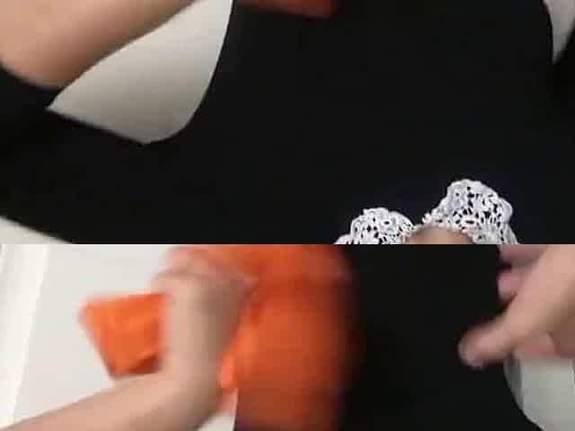 Maid Skipped Panties for Work, Got Fucked - Amateur Blowjob