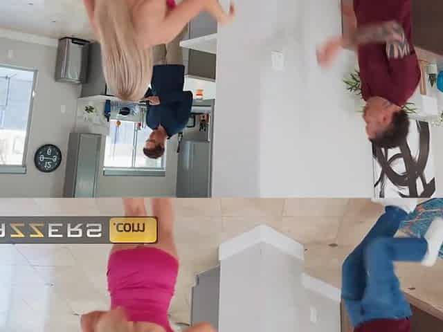 BRAZZERS - Danielle Renae Refuses To Cancel Her Cuckold Dream And Sneaks Scott In For A Quicky