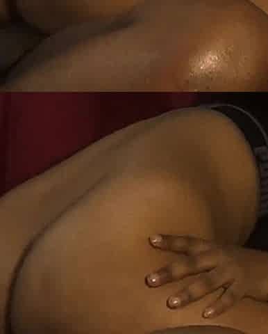 She Rides My Fat Dark Cock and Gets a Missionary Creampie.