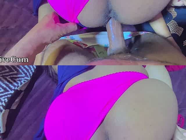 Desi Village Girl Tight Pussy Cum in Mouth Outdoor XXX Threesome Video, Desi Village Hot Girl Sex Shrutilivecum