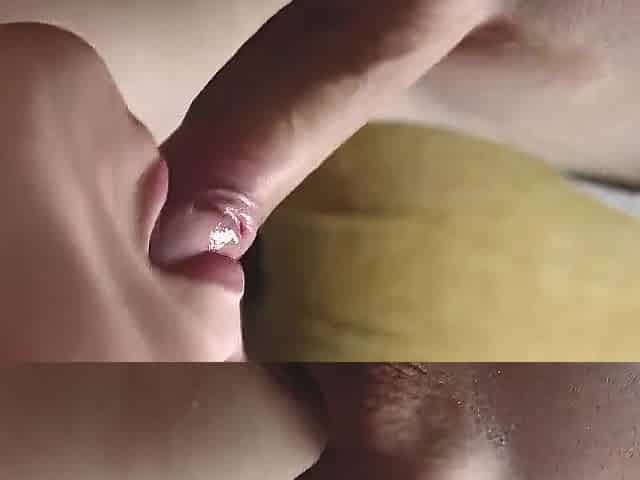 Epic Pulsating Cock Into Her Mouth