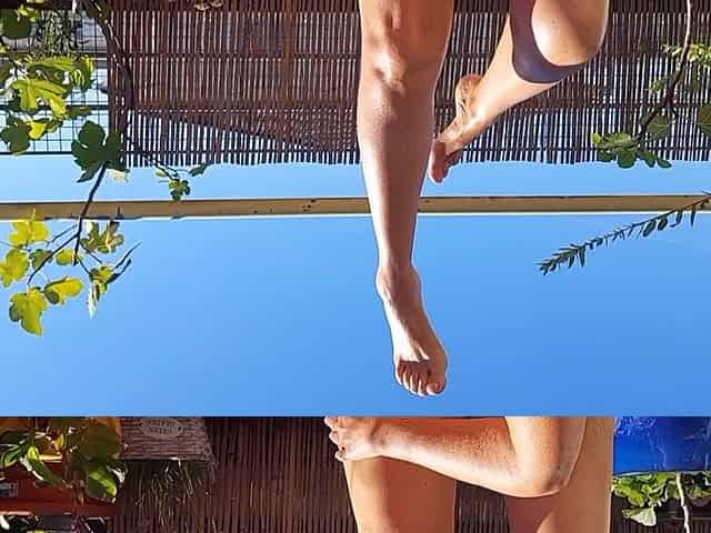 Amateur Blonde Mature Wife Enjoys Sun