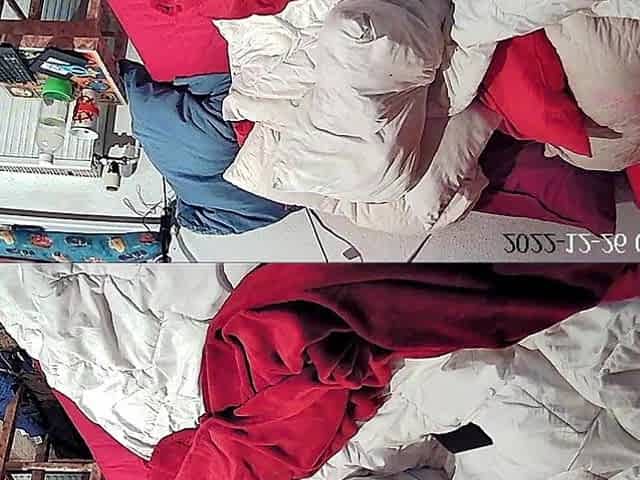 Caught Masturbating Before Going to Sleep