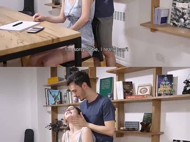 Hawt College Hottie Takes a Study Break to Suck Jock and get a Hard Screw