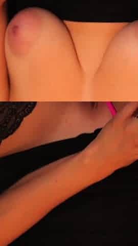Her Pussy Got Wet, and She Parted Her Labia