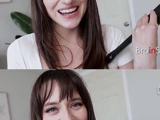 Is This Weird? Cum On My Face And We'll Watch! (Stepsis)
