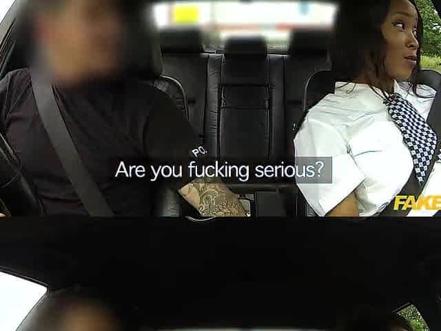 Rookie FEMALE POLICE Officer gets involved in a THREE-SOME with her Co-Worker - FAKE COP