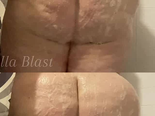 Farting in Steamy Shower Farts: up Close with My Big Juicy Booty While Giving Jerk off Instructions: Bella Blast