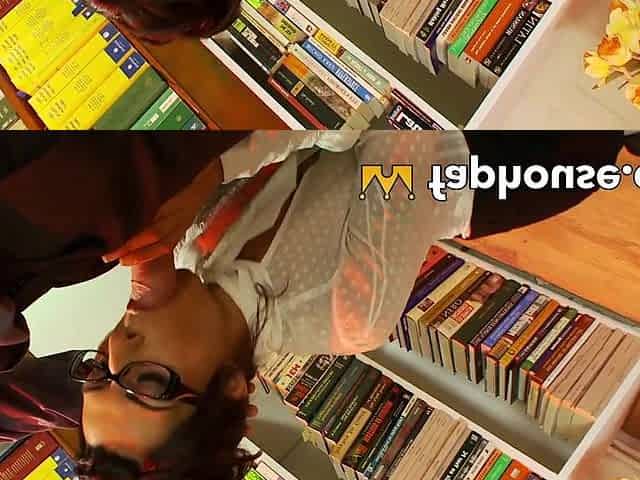 Dirty Schoolgirl Gets Fornicateed by Raunchy Librarian with