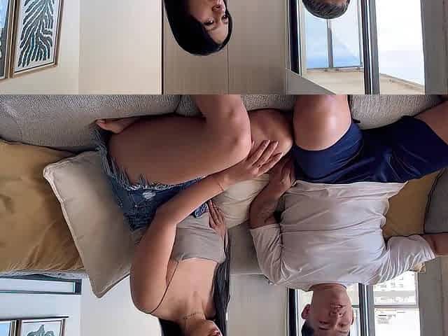 My "CISIN" whore gets hot watching her cock grow