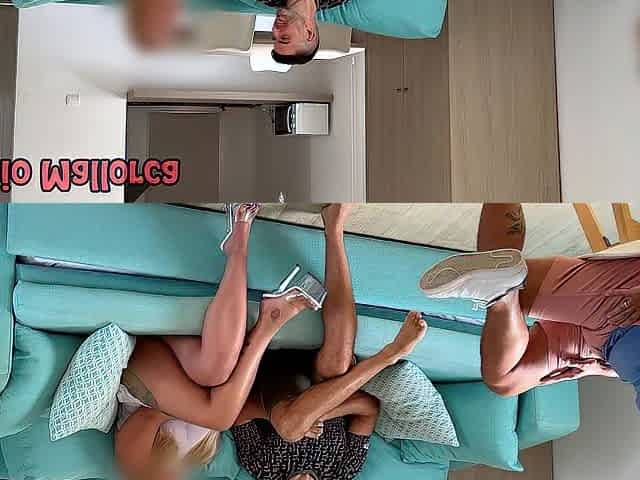 Lewd Cuckold Spouse Jerks off Watching Hotwife Luisa