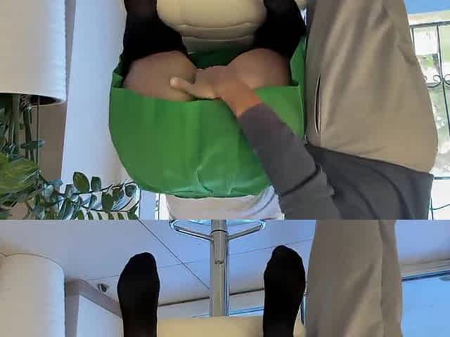 My Snatch Is Overspread in Cum 'coz of My Short Petticoat