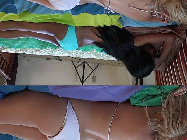 Surprising Bikini Grind Fuck Awake - Kenzie Green, Dr Grey And Brandi Foxx