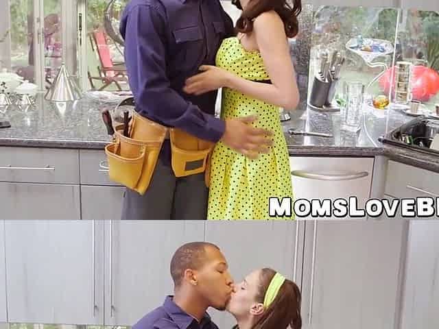 Milf Housewife With Big Jugs Fucks With Hung Black Guys