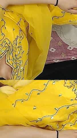 Heena Night Beautiful Handjob of Big Dick Devar Got by Hot Indian Bhabhi