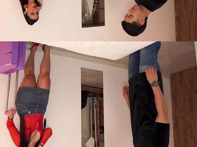 Big Ass Stepmom Ends up Fucking Her Slim Stepson After Sniffing Him in the Shower.