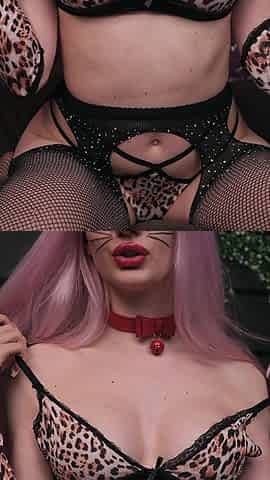 Role Play for My Master Milky Show and Hot Orgasm