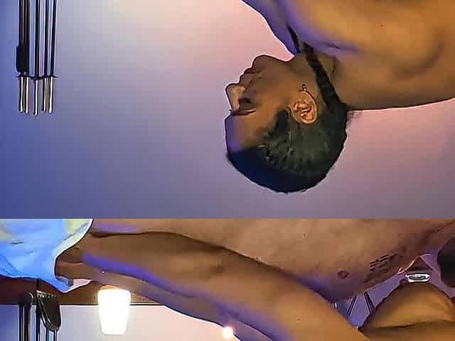 Taut Twat Clamps On Heated Jock Thrusts