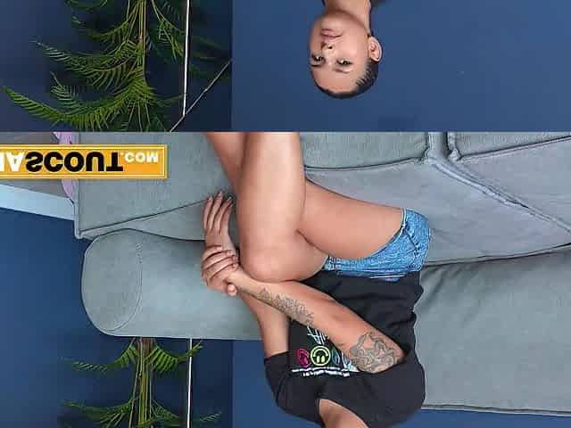 Shy Amateur Venezuelan Chick Gets Her Twat Railed Raw In Fake Homemade Interview!