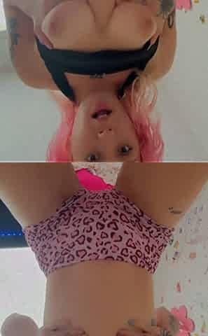Sucking My Tits
