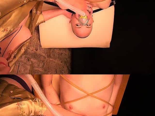 Amateur brunette toys and fucks