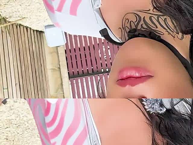 Biking ended up in Car JOI masturbation with two latinas