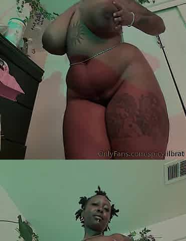 Hawt Black In nature's garb Dancing with Biggest Titties