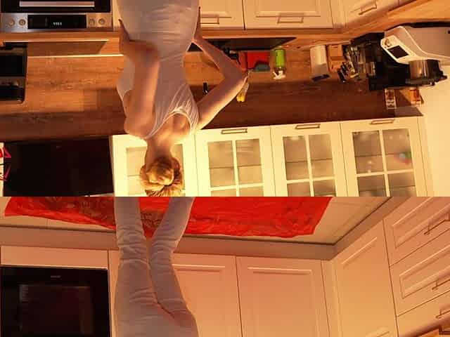 Perverted Self-in White Jeans and White Top Escalates!