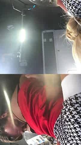 Blonde slut hardcore fuck and blowjob