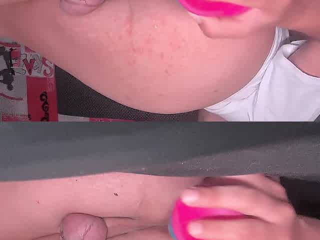 Butt screams loud as large vibrator drowns whispered forbidden craving inside